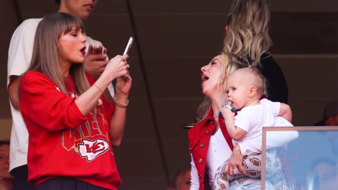 Taylor swift's Celebrates Bronze First Birthday With Patrick Mahomes And Brittany Mahomes - More Surprise Gifts For Bronze