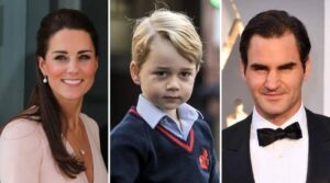 Kate Middleton x Roger Federer x Prince George